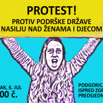 PROTEST AGAINST STATE SUPPORT OF VIOLENCE AGAINST WOMEN AND CHILDREN