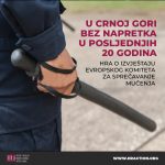 NO PROGRESS IN MONTENEGRO IN THE LAST 20 YEARS – 'HRA' ON THE REPORT OF THE EUROPEAN COMMITTEE FOR THE PREVENTION OF TORTURE