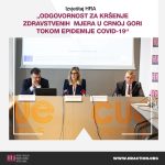 Izvještaj HRA „Odgovornost za kršenje zdravstvenih mjera u Crnoj Gori tokom epidemije COVID-19“