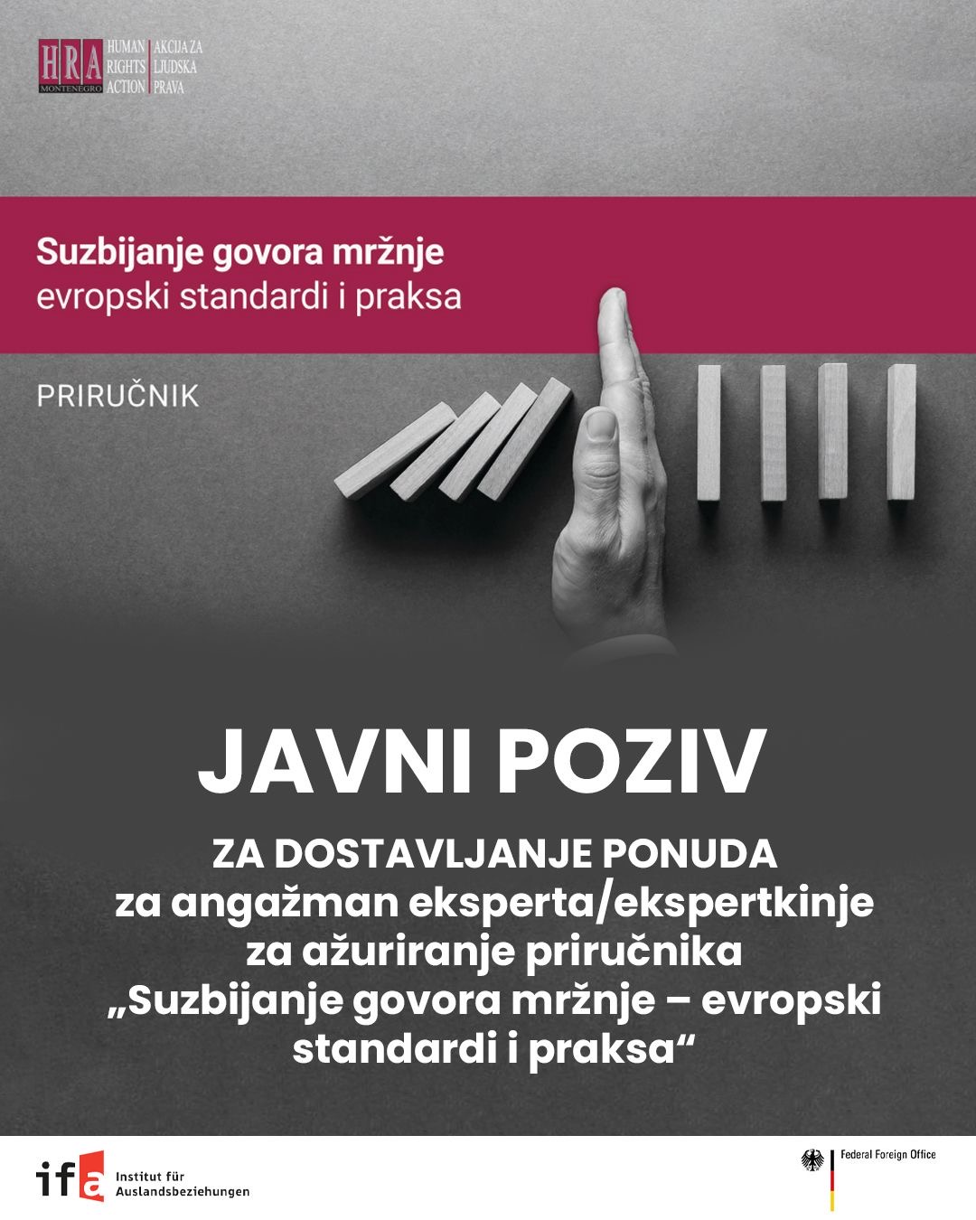 Javni poziv za dostavljanje ponuda za angažman eksperta/ekspertkinje za ...