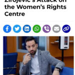 HRA Condemns MP Zirojević’s Attack on the Women’s Rights Centre Visual