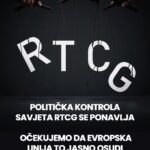 Politička kontrola Savjeta RTCG se ponavlja – očekujemo da Evropska unija to jasno osudi Visual