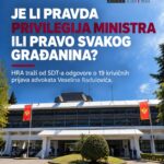 Pismo glavnom specijalnom tužiocu - je li pravda samo privilegija ministra, ili pravo svakog građanina? Visual
