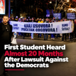 First Student Heard Almost 20 Months After Lawsuit Against the Democrats Visual